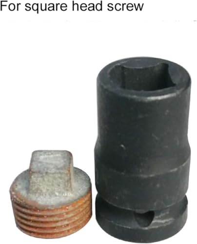 Clé à douille carrée 1/2 robuste de 22 mm en acier forgé - 4