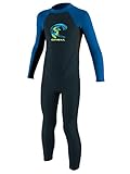 O'Neill Kids Reactor-2 2 mm Back Zip Full Slate/Black/Ocean 6 Little Kids