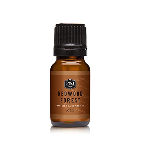 P&J Trading Redwood Forest Oil 10ml - Candle Scents, Diffuser Oil, Soap Making, 10ml