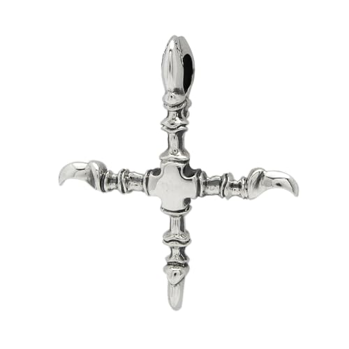 [ロンワンズ] [Lone Ones] 正規輸入代理店 ペンダント メンズ ユニセックス [Basic Nature] クレセント クロス ハート ペンダント L