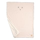  Sauthon Couverture bébé en Velours cotelé et Sherpa
