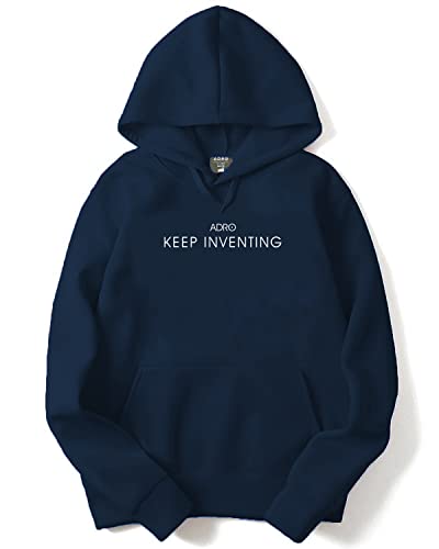 Image of ADRO Men Cotton Hooded Sweatshirt