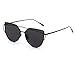 Produktbild Damen Klassische Brille Metallgestell Brillenfassung Vintage Dekobrillen Katzenauge Metall Rand Rahmen Mode Unisex Sonnenbrille Fliegerbrille Pornobrille Pilotenbrille