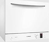 Bosch Serie 4 SKS62E32EU - Lavavajilla compacto, independiente, 6 programas, 55 cm, color blanco