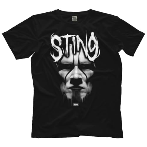 Pro Wrestling Tees Sting - Eternal - L - Officially Licensed AEW T-Shirt Black