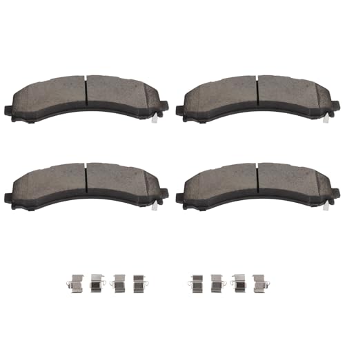 Image of SCITOO D2224-9463 Disc Brake Pads Sets Rear Ceramic Brake Pads w /Hardware | 2019-2025 For Ram For 3500 6.4L,2019-2025 For 3500 6.7L
