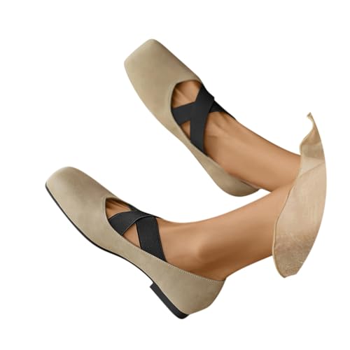 Ballerines femme confortable plates Minetom à sangle pour une marche fluide en soirée