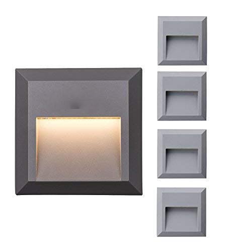LED escalier carré balisage applique murale ZEYUN 4x