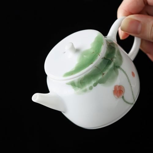 Tetera creativa de cerámica pintada a mano 110ml miniatura 4