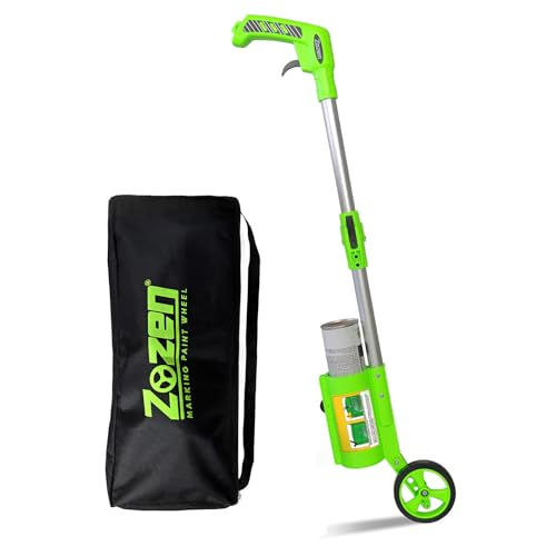 zozen Marking Paint Wand 2.0, Foldable/with Carry Bag/Line Widths Adjustable, Paint Sticks Work with Side Push Inverted Marking Spray Paint. for Industrial, Sports Field, Parking Lot, Utility Marking