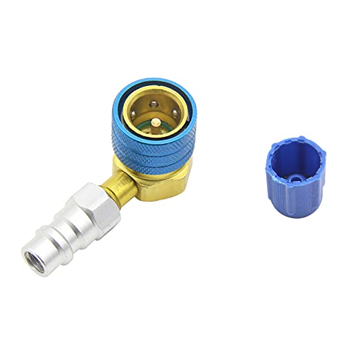 Adaptador para manguera R1234YF a R134A, acoplamiento bajo presión miniatura 6