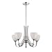 Designers Fountain 84685-CH Cortona Chandeliers, 12" x 21" x 23.5"