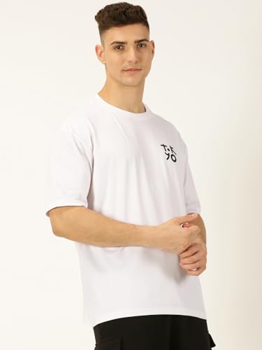 Image of Thomas Scott Men's | Graphic | Half Sleeve | Oversized Fit | Cotton Blend | Crew Collar | Casual Tshirt