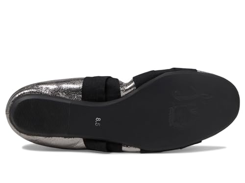 Free People Cece Wrap Flat Ballet Shoes for Women - Leather Upper - Elastic Back Opening - Self-tie Closure3