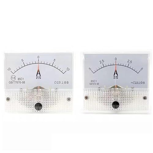 Ampèremètre analogique 85C1-A cadran de mesure DC 75mV cadran aiguille 200 ampères