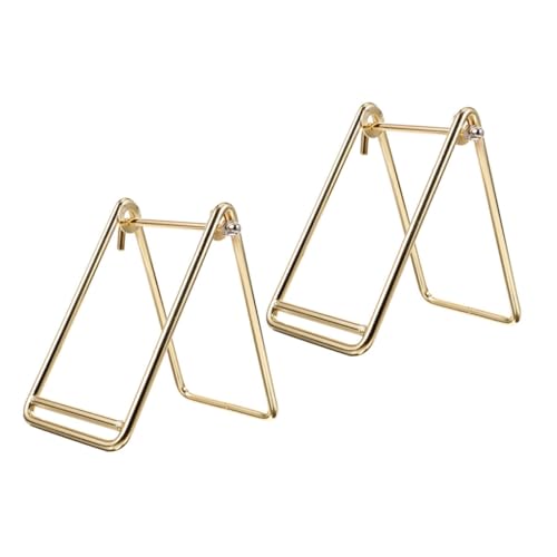 VILLCASE 2pcs Movie Ticket Dispenser Tabletop Ticket Dispensing Holder Stainless Steel Rack for Sports