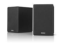 Denon SC-N10 Speakers, Two-Way HiFi for TV Sound System, 2X 65W, Compatible with Receivers and Amplifiers, 12 Cm Woofer and Soft Dome Tweeter, Premium Sound for Ceol Systems
