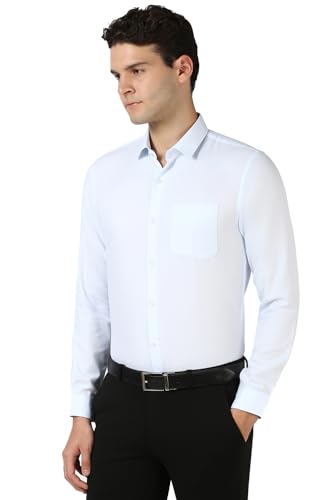 Image of Peter England Mens Polycotton Slim Fit Shirt