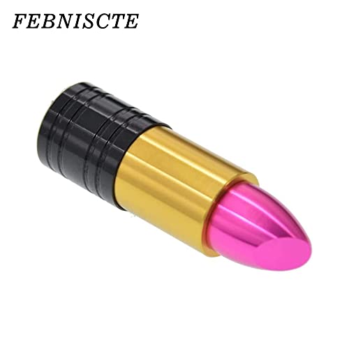 Febniscte Portable Usb Flash Drive 64Gb Fashion Metal Lipstick Shape Style Usb2.0 Memory Stick Pen Drive Data Storage Device Pendrive With Key Ring #TOP3