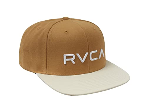Image of RVCA Men's Adjustable Snapback Straight Brim Hat
