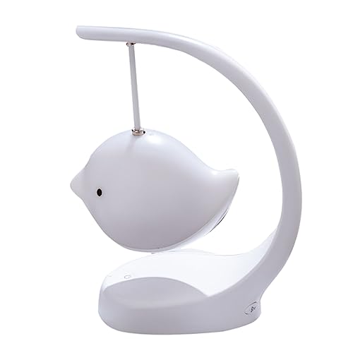 DOITOOL 1 Pc Luz De Escritorio En Forma De Pájaro Flexo Escritorio Lampara Led Escritorio Lampara Mesa Led Recargable Lampara Escritorio Lámpara De Estudio Abdominales Ambientales