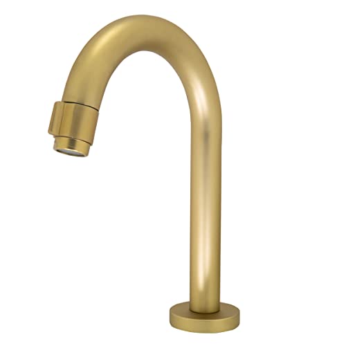 Torneira Para Banheiro Lavatório Dourada Baixa