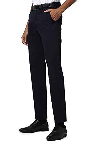 Image of Peter England Men Casual Regular Fit Trousers