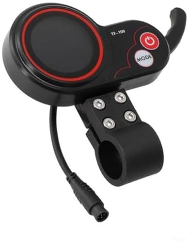 Jodriva Controlador de Scooter eléctrico con Pantalla LCD, Resistente al Agua, 6 Pines Pantalla de Scooter eléctrico