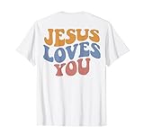 Photo Gallery jesus loves you x jesus liebt dich. dio cristo scritta back maglietta Photo Gallery jesus loves you x jesus liebt dich. dio cristo scritta back maglietta