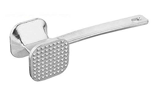 Smitex Professional Aluminum Dual-Sided Hammer Meat Tenderizer Steak Beef Chicken Cooking Tools Kitchen Accessories Tool,Use for Loosen Garlic Crush,Nuts,Hard Candy or Break up Ice Cubes