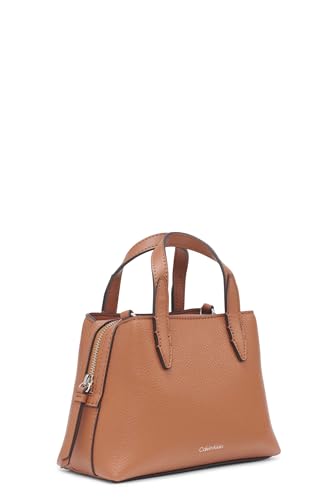 Image of Calvin Klein Womens Millie 2 in 1 Triple Compartment Mini Satchel Crossbody Calvin Klein Millie 2 in 1 Triple Compartment Mini Satchel Crossbody