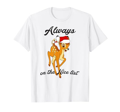 T-shirt Bambi Disney Holiday anti-irritation pour peau sensible en hiver