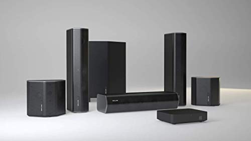 Enclave CineHome II - 5.1 Wireless Plug and Play Home Theater Surround Sound System - Dolby, DTS WiSA Certified - Includes 5 Custom Designed Wireless Speakers, 8-inch Subwoofer & CineHub Transmitter - Thumbnail 7