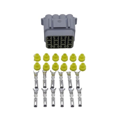 Juego de conectores automotrices de 12 pines FWC12FB hembra para instalaciones eléctricas, 5 ud