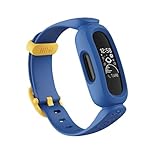 Fitbit Fitness Tracker Ace 3 for Kids 8 Days Battery Life x Sport Band (Blue) (Renewed)