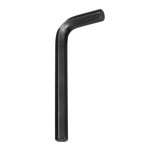 sourcing map Hex Key Wrench 3/8 45# Carbon Steel L-Shape Hexagon SAE Wrenches Repairing Tool for Home DIY Bike Motorcycle Repair, Black