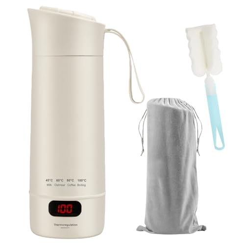 Dhqkqg Kleiner Tragbarer Wasserkocher, Tragbarer Elektrischer Wasserkocher, 5 in 1 Mini-Wasser-kocher & Mini Thermoskanne, für Babymilch, Kaffee und Teezubereitung Dhqkqg Kleiner Tragbarer Wasserkocher, Tragbarer Elektrischer Wasserkocher, 5 in 1 Mini-Wasser-kocher & Mini Thermoskanne, für Babymilch, Kaffee und Teezubereitung