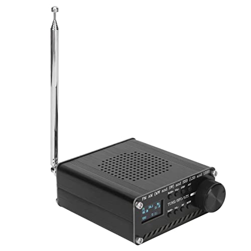 Receptor de radio portátil de banda completa con aluminio robusto
