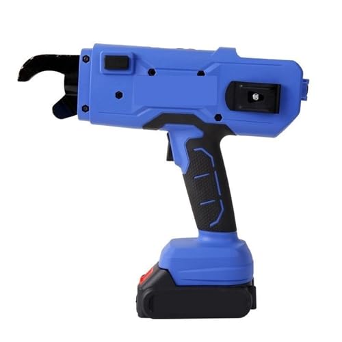 Electric Tying Machine, Rebar Tier Binding Machine Cordless Rechargeable Battery Automatic Tying,for Construction Work(8-34mm)