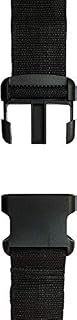 Luggage Straps 1 Pack Adjustable Suitcase Belts Travel Packing Belt with Buckle Closure Baggage Security Straps 4 Pack Black
