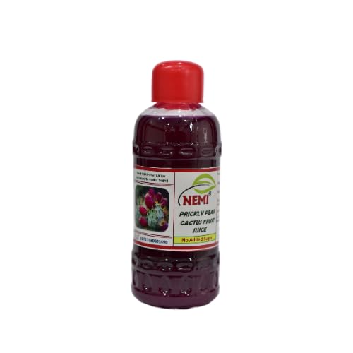 NEMI Prickly Pear Juice - Healthy Cactus Findla Juice, Hemoglobin Booster, (No Added Sugar) - 500ml (Highly Rated) (B0C93P8SFX) Amazon Price History, Amazon Price Tracker