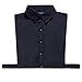 Produktbild Damen Herren Damen Fake Revers Mode Fake Kragen Abnehmbarer Kragen Bluse Halbhemdkragen Schwarz China