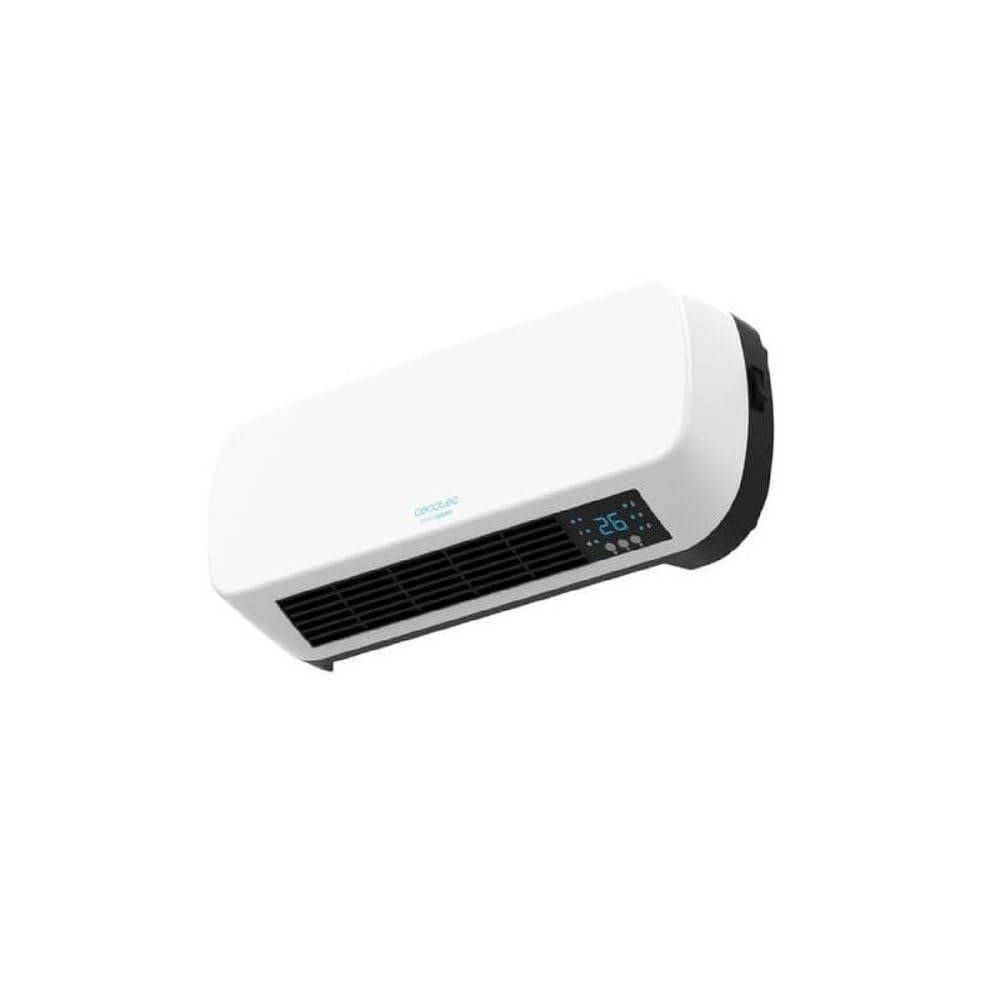 Cecotec Radiatore elettrico a basso risparmio in ceramica calda 5200 scatola ceramica 2000 W, display digitale, IPX2, timer programmabile, 3 modalità, protezione contro il surriscaldamento