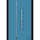 Amarell® Allgebrauchsthermometer, Einfachtyp, Stabform, -40+50:1°C, weißbelegt, rot