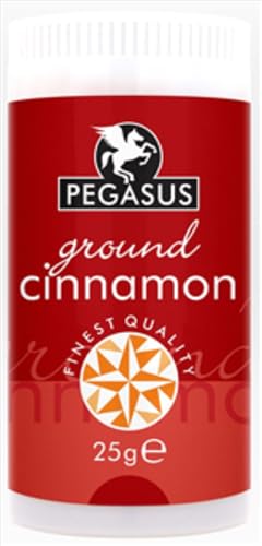 Pegasus Ground Cinnamon 25g Premium Quality Spice for Baking and Cooking