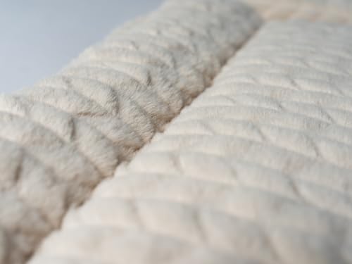 Hundedecke Heaven von TrendPet die gefütterte Liegedecke, Wendedecke für Hunde und Katzen, Beige