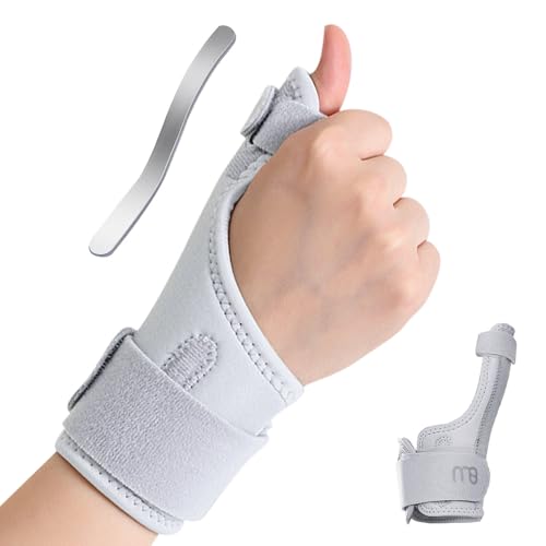 XFSRG Tutore Polso Tendinite Tutore Pollice Regolabile Entrambe le Mani Polsiera Tunnel Carpale Polsiera Elastica Supporto per Polso Destro Sinistro Leggero Tunnel Carpale per Sport Fitness