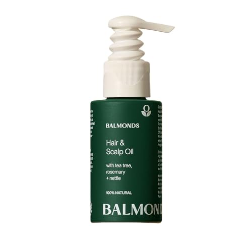 Balmonds Aceite de cuero cabelludo 50 mililitros Tratamiento Natural para la psoriasis del cuero cabelludo y la dermatitis seborreica