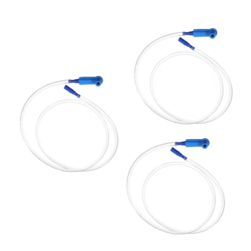 PRETYZOOM 3 Sets Brake Fluid Bleeder Hose Replacement Kit for Car Modification Easy One-Person Operation