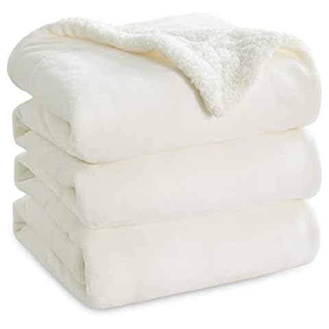 Bedsure Sherpa Fleece King Size Blanket Cover